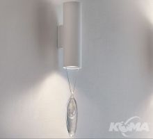 Kinkiet anima 2xGU10 35W transparentny